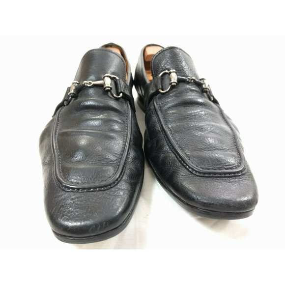 Magnanni 11631 Men Sz 12 M Black Pebbled Leather main image 9